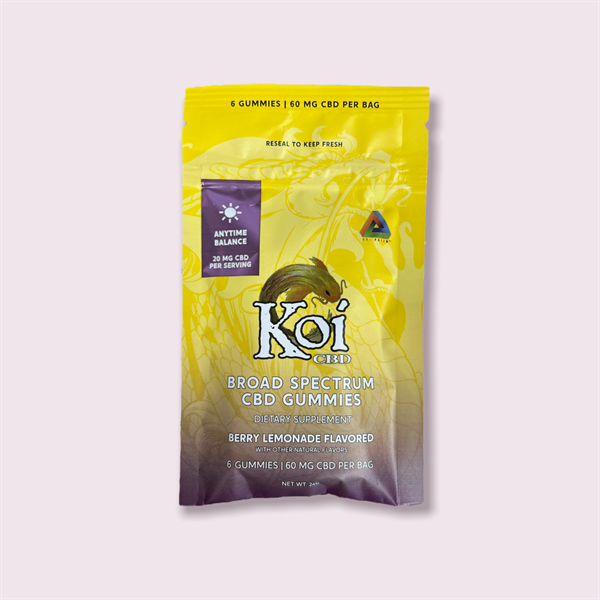 Koi CBD Anytime Gummies 6ct