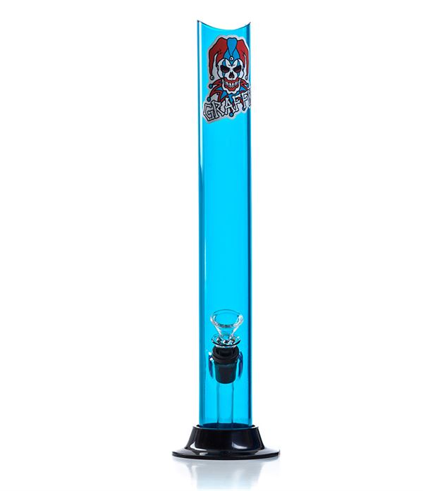 Graffix 21" Straight Acrylic Bong