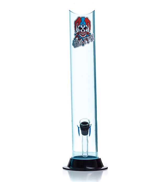 Graffix 60" Straight Acrylic Bong