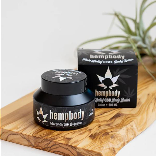 Hempbody 500 MG CBD Pain Relief Body Butter